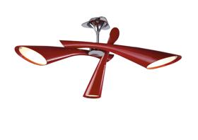 M0912  Pop Ceiling/Semi Flush 3 Light